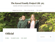 Tablet Screenshot of p365.kasselfamily.org